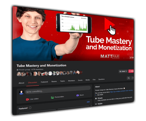 Tube Mastery and Monetization by Matt Par